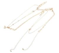 JEWEDECO Catena per Corpo in Lega Oro per Donna, Accessorio alla Moda per Halloween Cosplay, Design Elegante che Evidenzia Corpo e Si Abbina a Vari Outfit