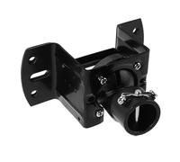 JEWEDECO Ceiling fan angle mount kit, ceiling bracket in ferro nero, compatibile universalmente, per luce ventilatore a soffitto in ufficio