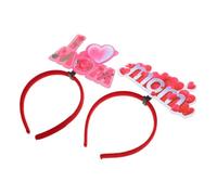 JEWEDECO Cerchietto Per Della Cuori e Accessorio Per Decorazioni Booth Per Celebrazioni e