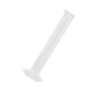JEWEDECO Cilindro Graduato in Plastica Professionale 50ml Scala Chiara e Base Stabile, Misurino da Laboratorio con Tappo per Esperimenti e Prove Scientifiche, Strumento Colore Casuale
