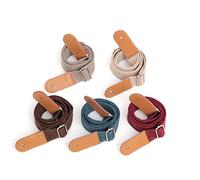 JEWEDECO Cinghia Per Ukulele e Pelle Vera Tracolla Per Chitarra Comfort e Durabilità Stile
