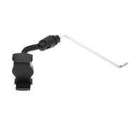 JEWEDECO Clip Morsetto in ABS Nero per Supporto Telefono e Spartiti Sassofono, Accessorio Stabile per Sax, per Uso in Sala Prove e Performance Musicali