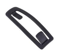 JEWEDECO Clip per Cinturino Occhiali da Neve Buona Elasticità per Casco da Sci in ABS Nero Non Graffia Casco 1 Pezzo Accessorio per Ciclismo e Sci