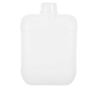JEWEDECO Contenitore Chimico Plastico da 5 Litri con Tappo a Vite e Manico, Resistente e Impilabile, per Stoccaggio Liquidi in Emergenze e Lavoro Sul Campo