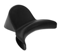 JEWEDECO Cuscino per Collo in Pvc Nero per Lavaggio Capelli, Poggiatesta Confortevole e Resistente per Centro Estetico, Riduce la Pressione al Collo nel Lavaggio