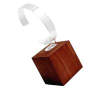 JEWEDECO Espositore Per Orologi Avvolgitore Custodia Per Occhiali Da Sole Automatico Gadget Da Cucina Kit In Piedi Accessori Montante Grucce Piatto Portabracciale Stand Acrilico Transparent