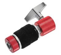 JEWEDECO Leva Hi-hat in Metallo Rosso per Batteria Jazz Accessorio Stabile e Facile da Installare Parte di Ricambio per Supporti Piatti e Kit Professionali