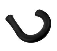 JEWEDECO Manico Sostitutivo per Ombrello Pieghevole in Plastica Nera Impugnatura Curva Comoda e Sicura, Facile da Installare per Ombrelli da Uomo e Donna