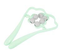 JEWEDECO Massaggiatore Collo Manuale Portatile con Sfere Multifunzione per Cervicale e Muscoli Strumento Professionale per Auto Massaggio e Sollievo Dolori Design Resistente e Duraturo