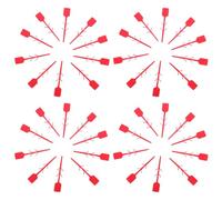 JEWEDECO Perni di Sicurezza per Estintore in Plastica 1000 Pezzi Resistenza All'invecchiamento e Verifica stato Facile per Estintori Portatili in Ufficio e Ambienti Esterni