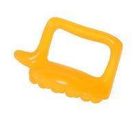 JEWEDECO Piastra Raschiante per Massaggi in Resina Naturale Strumento Pratico per Massaggio al Collo e Schiena Bordi Lisci Portatile e Resistente per Sollievo da Dolori Muscolari e Mal