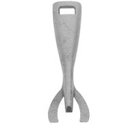 JEWEDECO Pinza per Piastra in Ghisa per Teppanyaki e Barbecue, Morsetto Antiscivolo per Bistecca, Utensile Multiuso per Sollevare Teglie e Piatti Caldi, Accessorio per Cucina Professionale