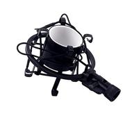 JEWEDECO Porta Microfono Supporto Per Microfono A Condensatore Supporto Antiurto Staffa A Ragno in Metallo Clip Di Sospensione Per Registrazione Computer