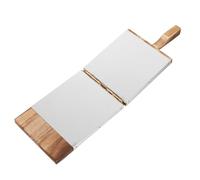 JEWEDECO Pressa per Involucro di Gnocchi in Legno e Acciaio Inox Funzionamento Semplice e Precisione per Dolci e Torte, per Uso Quotidiano e Preparazioni Festive