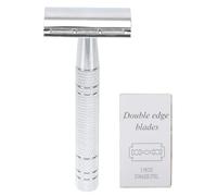 JEWEDECO Rasoio da Barba Vintage Tipo Manuale con Lama Durevole e Manico Ergonomico Antiruggine e Adatto per Rasatura Precisa Uomo Regalo per Occasione Speciale