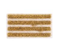 JEWEDECO Set 1:87 di Vegetazione Artificiale per Modellismo, Decorativa e Compatta in Plastica Oro, per Scenari Sand Table e Spazi Verdi di Simulazione