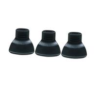 JEWEDECO Set 3 Pezzi Bocchini Per Flauto Ausilio Al Soffio, Testa Liscia e Resistente, Ricambio Per Flauti 6 e 8 Fori, Accessori Per Strumenti a Fiato Per Principianti e Professionisti