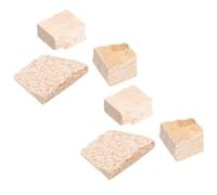 JEWEDECO Set da 2 Pezzi di Cunei in Legno per Archetto di Violino e Violoncello, Accessori Professionali per Sostituzione Suono Chiaro e Potente
