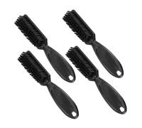 JEWEDECO Set da 4 Spazzole in Nylon Morbido per la Pulizia e Manutenzione del Tagliacapelli Spazzola per Forniture da Salone e Styling Professionale per Uso Domestico e Barberia