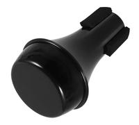 JEWEDECO Sordina per Tromba in Plastica Nera Resistente e Facile da Montare per Praticare a Casa e Ridurre Volume degli Ottoni