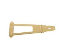 JEWEDECO String Metal Jazz Guitar Tailpiece Shape Archtop Replacement for Enhanced Performance