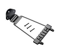 JEWEDECO String Metal Tailpiece Per Chitarra Jazz Archtop Sostituzione Facile e Duratura Include Per Installazione