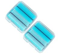 JEWEDECO Strisce Autoadesive per Ciglia Finte, Colla per Ciglia senza Colla, Set 2 Scatole da 10 Pezzi, Facile Applicazione Rapida, Adatte a Tutti i Tipi di Pelle, Adesivo Resistente