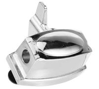 JEWEDECO Supporto per Gamba del Timpano in Lega Argento Staffa di Montaggio per Tom da Pavimento Accessori per Batteria Installazione Rapida Compatibile Kit Tom per Musicisti