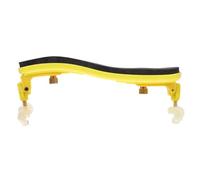 JEWEDECO Supporto Spallaccio per Violino in Gomma Giallo Design Confortevole per Ridurre la Pressione Posteriore, Accessorio Semplice e Portatile per Musicisti Colore Colore Casuale