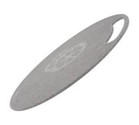 JEWEDECO Tagliere e Resistente All’olio Rotondo in Plastica Pp Effetto Marmo, Antiscivolo Dimensioni 31x0,5 Cm per Cucina e Domestico