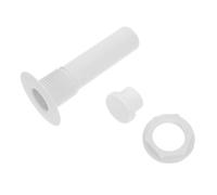 JEWEDECO Tappo di Scarico per Refrigeratore in Plastica Bianco Percorso Ottimizzato per Flusso D'acqua, Accessorio Sostitutivo per Congelatori e Frigoriferi