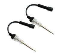 JEWEDECO Tester di Accensione Motore 2 Pezzi Rilevatore Scintilla per Test Bobina e Candele Auto, Materiale Resistente, Facile Collegamento, Strumento Diagnostico per Manutenzione Cilindri