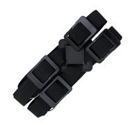 JEWEDECO Tracolla Regolabile e Design Flessibile Nero per Sassofono Oxford Riduzione della Pressione Comoda per Performance Musicali per Alto e Soprano