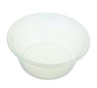 JEWEDECO Vasca Lavatoio in Plastica Trasparente per Ragazzo Ragazza, Multifunzionale e Sicura, Design Minimalista, per Lavaggio Piedi e Viso in Cucina e Bagno