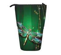 Jewel Dragonfly Astuccio telescopico Portapenne Telescopico Astuccio Borsa Cancelleria, per ufficio scolastico, Natale2, Taglia unica, Organizer per borse