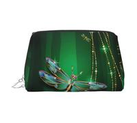 Jewel Dragonfly Trousse da toilette, organizer da viaggio per pennelli da trucco, rossetti, Argento, Taglia unica, Beauty case