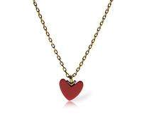 Jewellery Sets,925 Red Heart Necklace Women Exquisite Temperament Jewelry Girlfriend Gift/Red