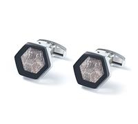 Jewelry Cufflinks Men's Shirt Cufflinks Hexagonal Pattern Drop Alloy Cufflinks Men's French Cufflinks