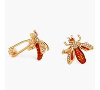 Jewelry Cufflinks Men's Shirt Cufflinks Set Rhinestone Gold Bee Shirt Cuff Studs