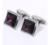 Jewelry Cufflinks Men's Shirt Cufflinks Simple Men's French Shirt Amethyst Cufflinks Women's Sleeve Nails Cufflinks