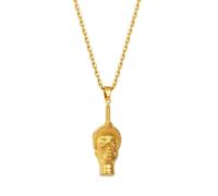 Jewelry New 2025 Arrival African Ife King Head Nigeria Ethnic Ornament Pendant Necklaces Jewelry Africa With For You Accessories Trendy Creative Gift gift