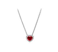 Jewelry New 2025 Arrival Classic Multi Round Heart Shaped Pendant Necklace Fits Design Original Charm Beaded DIY With For You Accessories Trendy Creative Gift Gift