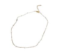 Jewelry New 2025 Arrival Pendant Pearl Neck Chain Practical Decoration Jewelry Her's Neck Chain Alloy With Pearls Clavicular Chain With For You Accessories Trendy Creative Gift gift