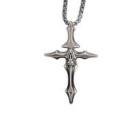 Jewelry New 2025 Arrival Retro Fashion Bones Of Life And Death Cross Pendant Necklace For Men And Women Hip Hop Skull Jewelry With For You Accessories Trendy Creative Gift gift