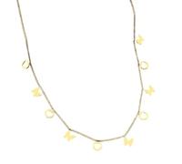 Jewelry New 2025 Arrival Stainless Steel Necklaces Exquisite Butterfly Pendants High-End Sense Chain Choker Trend Fine Necklace For Women With For You Accessories Trendy Creative Gift gift