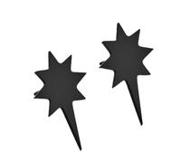jewelry New 2025 Laser Carved Fashion Stainless Steel Tiny North Star Earrings Pole Star New For Year Fashion Commemorative Gift With For You jewelry