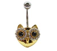 Jewelry Ring Steel Nail Ring Owl Nail,Gold Nice processing