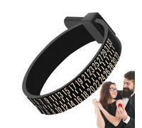 Jewelry Sizing Tool - Tape Reusable Loop Measure, Jewelrys Sizings Tools Tapes, Finger Measurement | Perfect for Ring Fitting Adjustment Circumference Reading Craft Design Workshop Precision Measuring