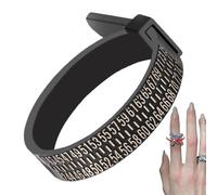 Jewelry Sizing Tool - Tape Reusable Loop Measure, Jewelrys Sizings Tools Tapes, Finger Measurement | Perfect for Ring Fitting Adjustment Circumference Reading Craft Design Workshop Precision Measuring
