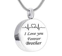 Jewelry Steel, Small Jewelry Round I Love You Forever... for Men Women with Funnel Kit & Bag